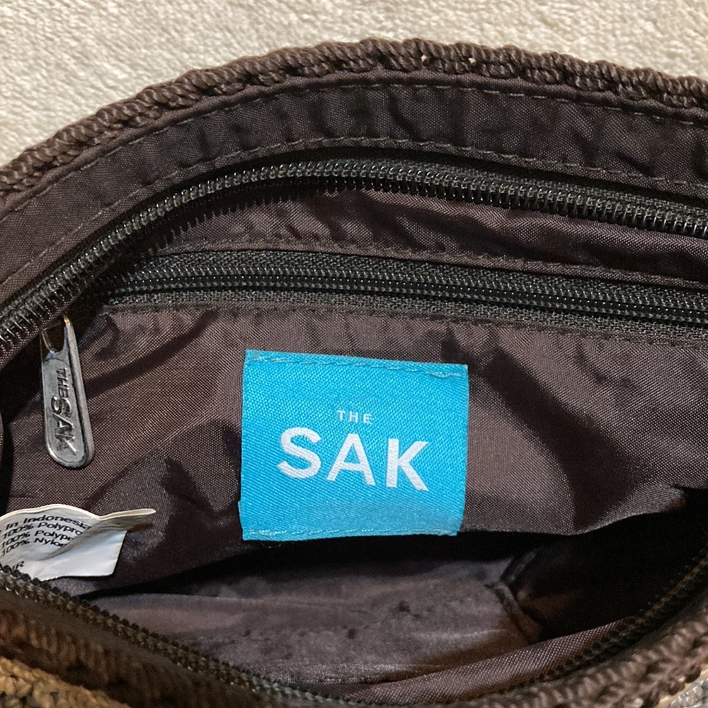 The Sak Small Crochet Shoulder bag Organizer. - Picture 6 of 9